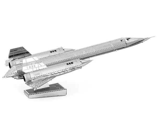 Model Kit Lockheed Martin SR-71 Blackbird Aircraft (Moderate Difficulty) Steel Model by Metal Earth #4