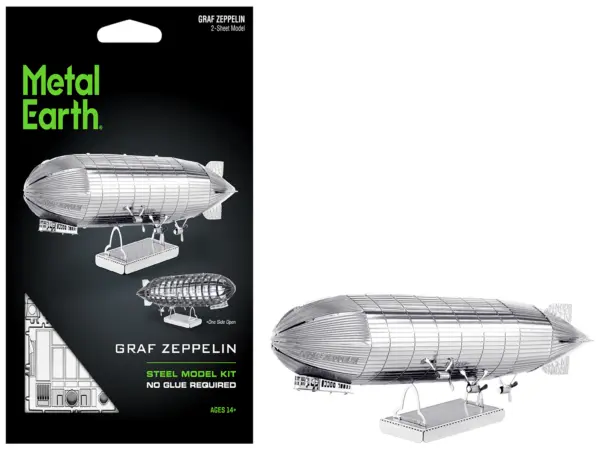 Model Kit Graf Zeppelin Airship (Moderate Difficulty) Steel Model by Metal Earth #1