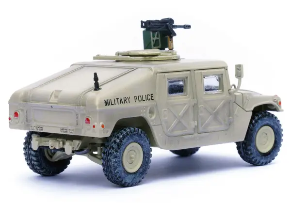 M988 Modern 4×4 Utility Vehicle with Grenade Launcher Desert Sand "Military Police 4th Traffic Platoon A company 92nd MP Battalion 89th MP Brigade Ad Daman Saudi Arabia Gulf War" (1990) "Military Miniature" Series 1/64 Diecast Model by Panzerkampf #4