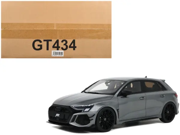 Audi ABT RS3-R Daytona Gray Metallic 1/18 Model Car by GT Spirit #1