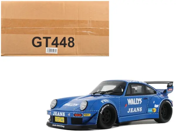 RWB Bodykit "OSHO Arrow" Blue 1/18 Model Car by GT Spirit #1