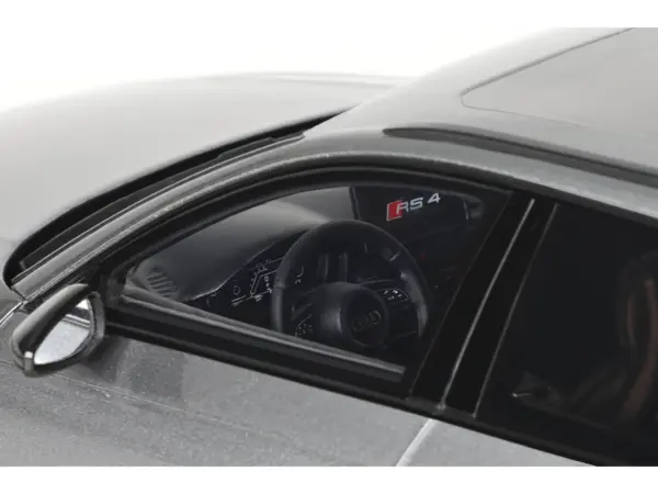 Audi RS 4 Competition Gray Metallic 1/18 Model Car by GT Spirit #2
