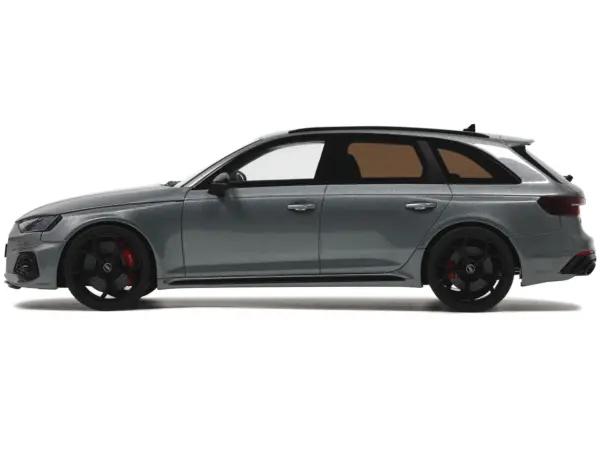 Audi RS 4 Competition Gray Metallic 1/18 Model Car by GT Spirit #4