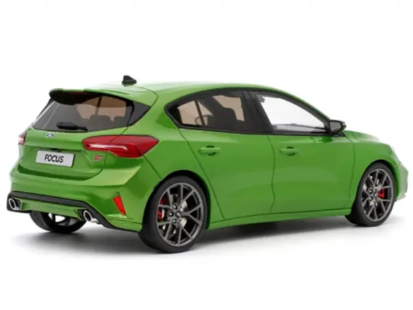 2022 Ford Focus MK5 ST Phase 2 Mean Green Metallic Limited Edition to 2000 pieces Worldwide 1/18 Model Car by Otto Mobile #5