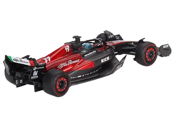 Alfa Romeo C43 #77 Valtteri Bottas "Alfa Romeo F1 Team Kick" Formula One F1 "Australian GP" (2023) Limited Edition 1/64 Diecast Model Car by Mini GT #3