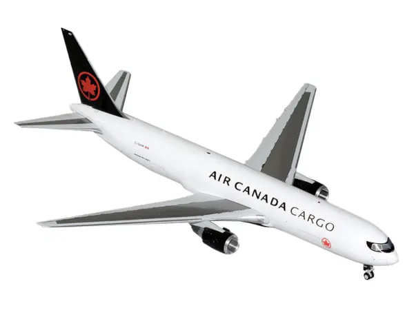 Boeing 767-300F Commercial Aircraft "Air Canada Cargo" (C-GXHM) White with Black Tail "Gemini 200" Series 1/200 Diecast Model Airplane by GeminiJets #2