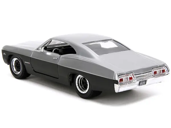 1967 Chevrolet Impala SS Silver Metallic and Black "Bigtime Muscle" Series 1/24 Diecast Model Car by Jada #5