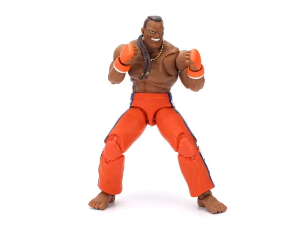 Dee Jay 6" Moveable Figure with Accessories and Alternate Head and Hands "Ultra Street Fighter II: The Final Challengers" (2017) Video Game Model by Jada #3