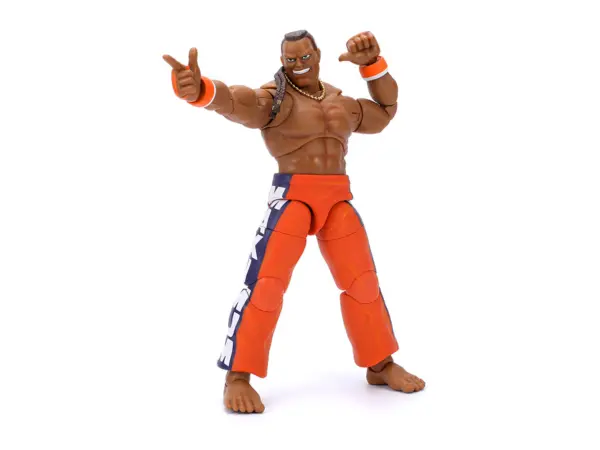 Dee Jay 6" Moveable Figure with Accessories and Alternate Head and Hands "Ultra Street Fighter II: The Final Challengers" (2017) Video Game Model by Jada #4