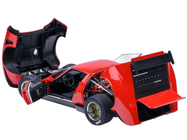 Lamborghini Miura SVR Jota Red 1/18 Model Car by Autoart #3