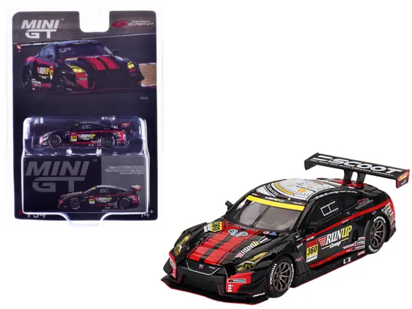 Nissan GT-R NISMO GT3 #360 Takayuki Aoki - Atsushi Tanaka - Takuya Otaki - Yusaku Shibata "Tomei Sports" "Super GT Series" (2023) Limited Edition 1/64 Diecast Model Car by Mini GT #1
