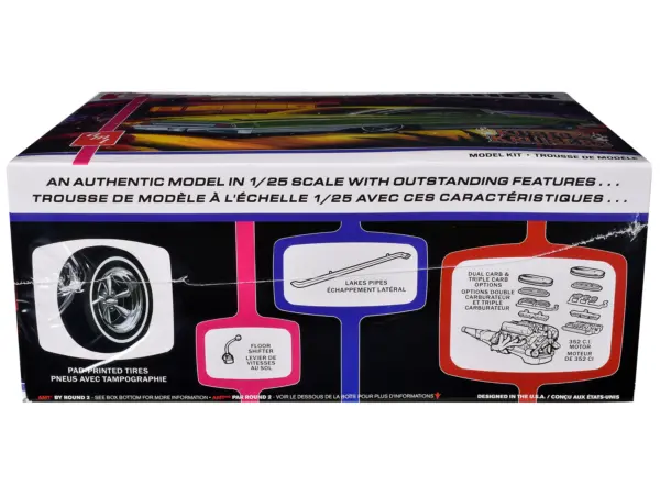 Skill 2 Model Kit 1960 Ford Starliner "Kustom Kruisers" 1/25 Scale Model by AMT #2