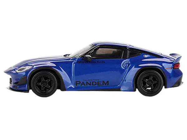 Nissan Z "Pandem" Seiran Blue Metallic Limited Edition to 4800 pieces Worldwide 1/64 Diecast Model Car by Mini GT #2