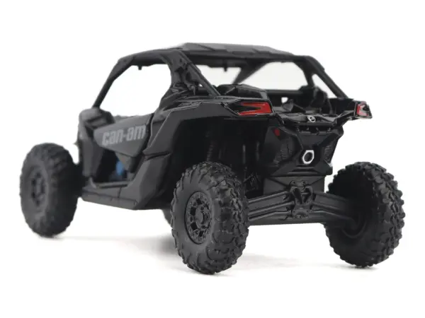 Can-Am Maverick X3 X RS Turbo RR Triple Black with Driver Figure 1/32 Diecast Model by BRP Models #3