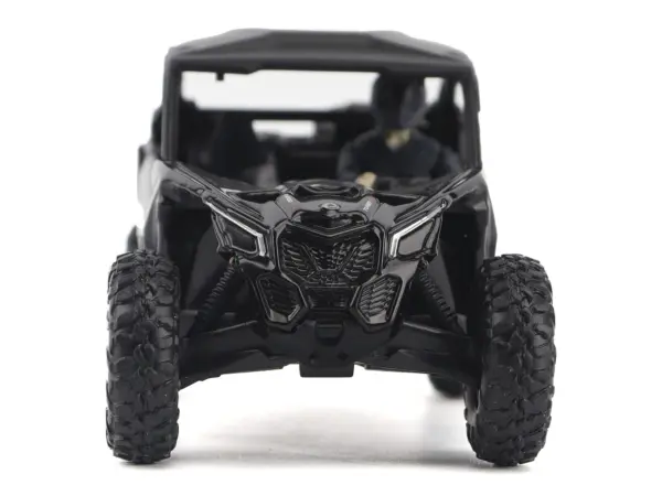 Can-Am Maverick X3 X RS Turbo RR Triple Black with Driver Figure 1/32 Diecast Model by BRP Models #4