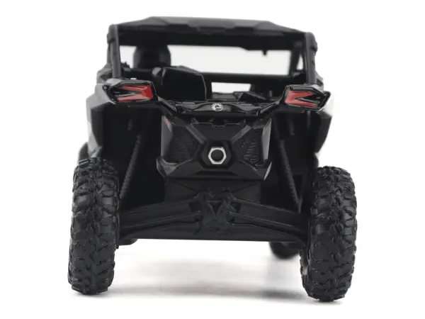Can-Am Maverick X3 X RS Turbo RR Triple Black with Driver Figure 1/32 Diecast Model by BRP Models #5