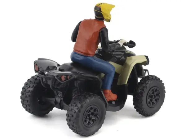 Can-Am Renegade X XC 1000R ATV Desert Tan with Driver Figure 1/32 Diecast Model by BRP Models #3