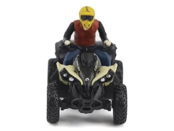 Can-Am Renegade X XC 1000R ATV Desert Tan with Driver Figure 1/32 Diecast Model by BRP Models #4