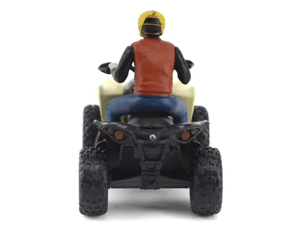 Can-Am Renegade X XC 1000R ATV Desert Tan with Driver Figure 1/32 Diecast Model by BRP Models #5
