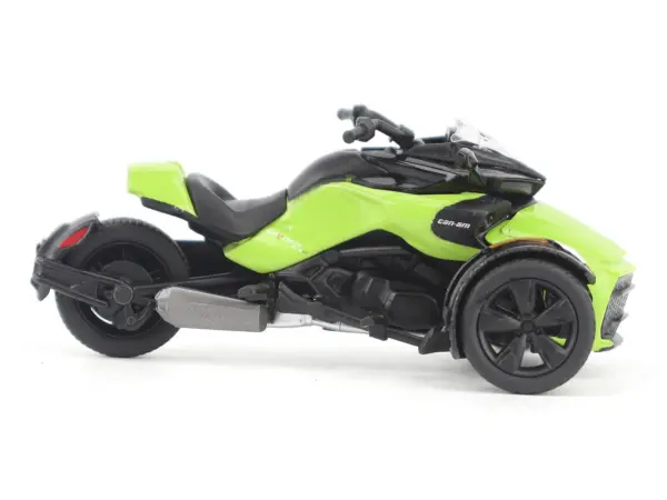 Can-Am Spyder F3-S Special 3-Wheel Motorcycle Manta Green 1/32 Diecast Model by BRP Models #2