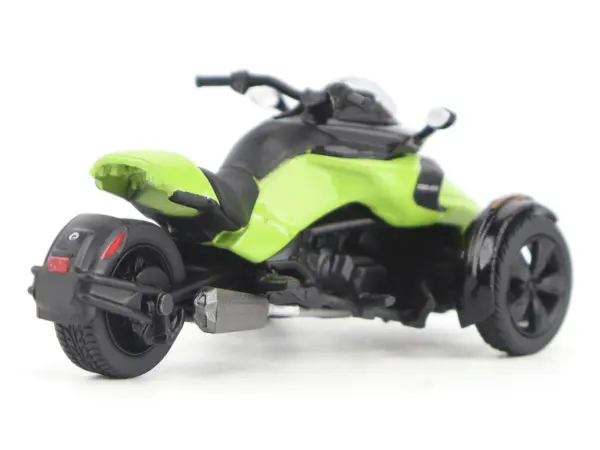 Can-Am Spyder F3-S Special 3-Wheel Motorcycle Manta Green 1/32 Diecast Model by BRP Models #3
