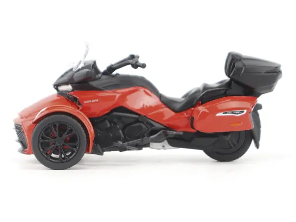 Can-Am Spyder F3 Limited Special Series 3-Wheel Motorcycle Viper Red 1/32 Diecast Model by BRP Models #3