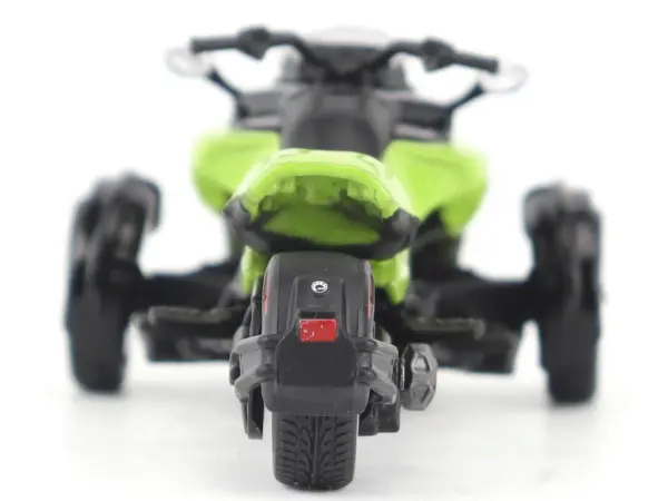 Can-Am Spyder F3-S Special 3-Wheel Motorcycle Manta Green 1/32 Diecast Model by BRP Models #5