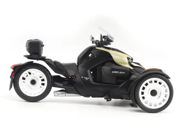 Can-Am Ryker Rally 3-Wheel Motorcycle Sand Storm and Black 1/12 Diecast Model by BRP Models #2