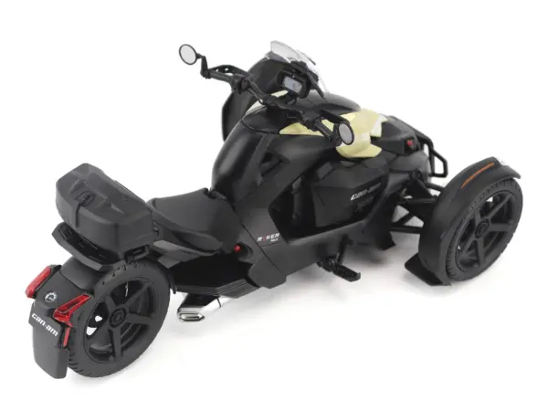 Can-Am Ryker Rally 3-Wheel Motorcycle Sand Storm and Black 1/12 Diecast Model by BRP Models #5