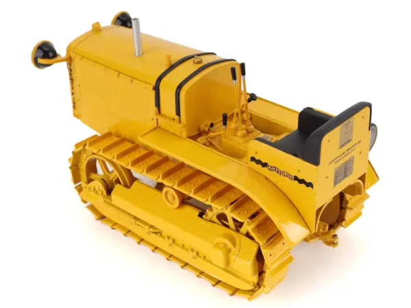 CAT Caterpillar Twenty Five Tractor Yellow "Vintage" Series 1/16 Diecast Model by Diecast Masters #3