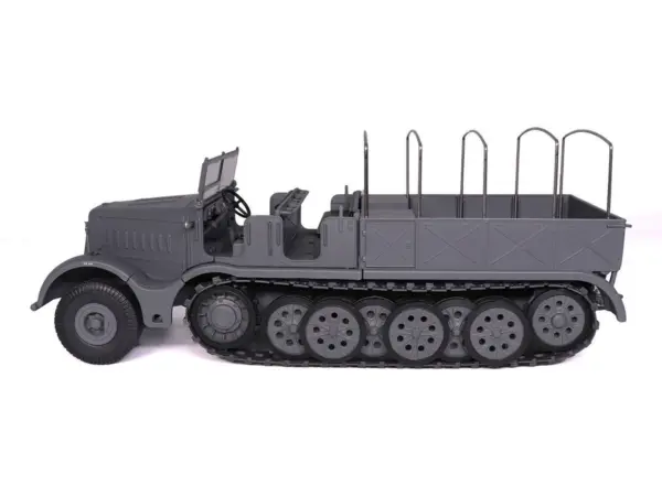 Sd.Kfz. 9 18-Ton FAMO AFV Gray "German Army" 1/43 Diecast Model by Militaria Die Cast #2
