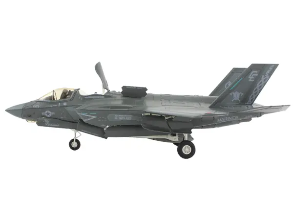 Lockheed Martin F-35B Lightning II Aircraft "VMFA-225 Vikings Yuma Marine Corps Air Station" (2023) United States Marine Corps "Air Power Series" 1/72 Diecast Model by Hobby Master #2
