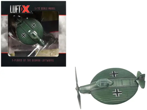 Sack AS-6 Aircraft Prototype "German Luftwaffe" 1/72 Model by Luft-X #1