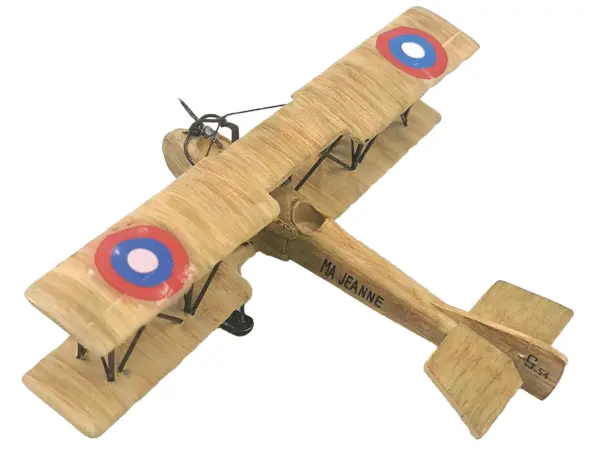 SPAD SA 4 Aircraft with Ski Gear "French Air Force" 1/72 Model Airplane by Wings of the Great War #3