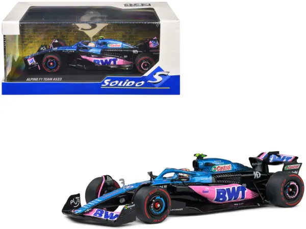 Alpine A523 #10 Pierre Gasly "BWT" 3rd Place Formula One F1 "Dutch GP" (2023) 1/43 Diecast Model Car by Solido #1