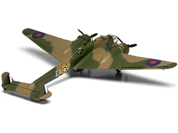 Level 2 Model Kit Handley Page Hampden Bomber Aircraft 1/72 Plastic Model Kit by Airfix #4