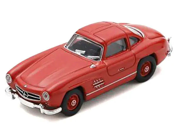 Mercedes-Benz 300 SL Gullwing Coupe Red 1/87 (HO) Diecast Model Car by Schuco #2