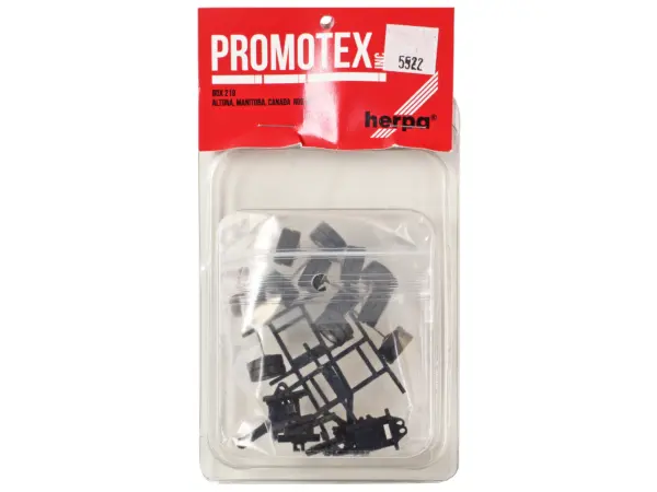 Lowboy Dual Axle Booster with Integrated Rear Axle and Fenders (2 Sets) 1/87 (HO) Plastic Model by Promotex #3