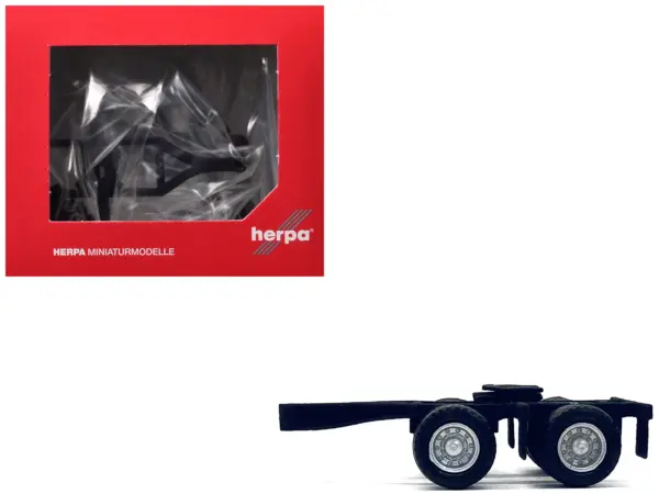 Dual Axle Converter Dolly A-Train 1/87 (HO) Plastic Model by Promotex #1