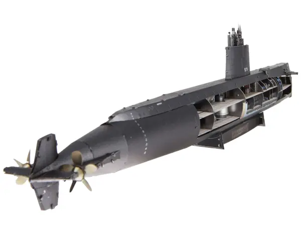 Model Kit USS Nautilus (SSN-571) Submarine "United States Navy" (Challenging Difficulty) Steel Model by Metal Earth #2