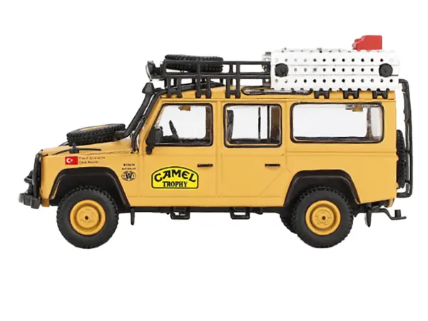 Land Rover Defender 110 Team Turkey "Camel Trophy Amazon" (1989) Limited Edition 1/64 Diecast Model Car by Mini GT #2