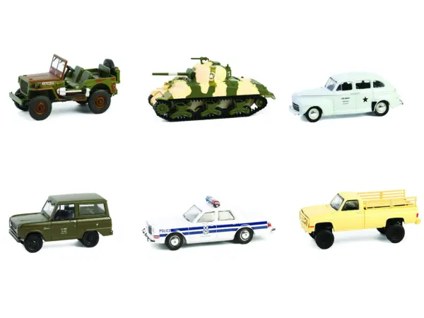 "Battalion 64" Series 5 Set of 6 pieces 1/64 Diecast Models by Greenlight #2