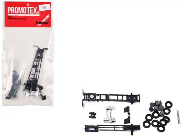 Long Chassis Kit for Mack Cabs 1/87 (HO) Plastic Model by Promotex #1