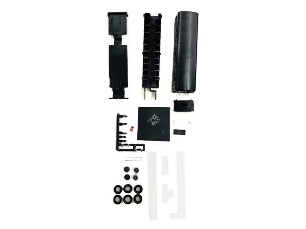 Model Kit School Bus 1/87 (HO) Plastic Model by Promotex #2