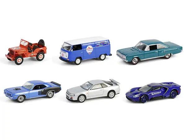 "Anniversary Collection" Set of 6 pieces Series 17 1/64 Diecast Model Cars by Greenlight #2