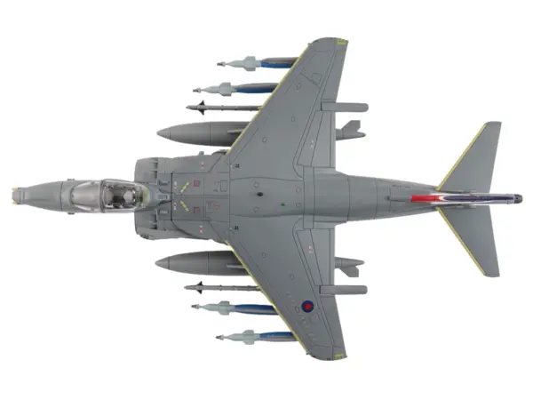 British Aerospace Harrier GR.9 Aircraft "ZD406 Royal Navy Strike Wing RAF Station Cottesmore" (2009) British Royal Air Force/Navy "Air Power Series" 1/72 Diecast Model by Hobby Master #3