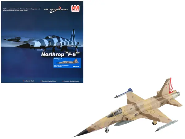 Northrop F-5N Tiger II Aircraft "761575 VFC-111 Sundowners Naval Air Station Key West" (2013) United States Navy "Air Power Series" 1/72 Diecast Model by Hobby Master #1