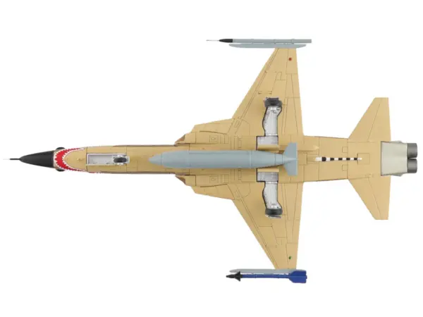 Northrop F-5N Tiger II Aircraft "761575 VFC-111 Sundowners Naval Air Station Key West" (2013) United States Navy "Air Power Series" 1/72 Diecast Model by Hobby Master #4