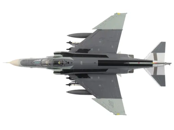 McDonnell Douglas F-4F Phantom II Fighter-Bomber Aircraft "AF72-257 20th Fighter Squadron 49th Fighter Wing Holloman AFB" (2002) United States Air Force "Air Power Series" 1/72 Diecast Model by Hobby Master #3