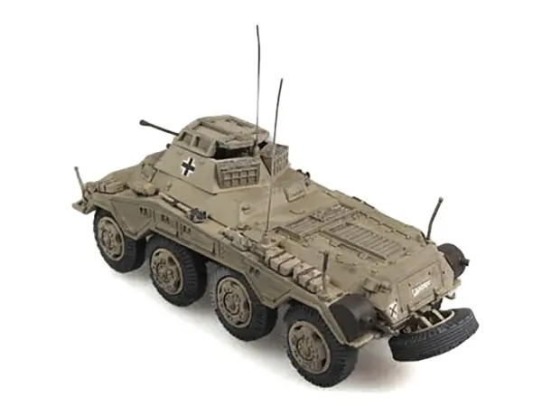 Sd.Kfz. 234/1 Armored Vehicle "6th Panzer Division Czechoslovakia" (1945) German Army 1/72 Diecast Model by Panzerstahl #3